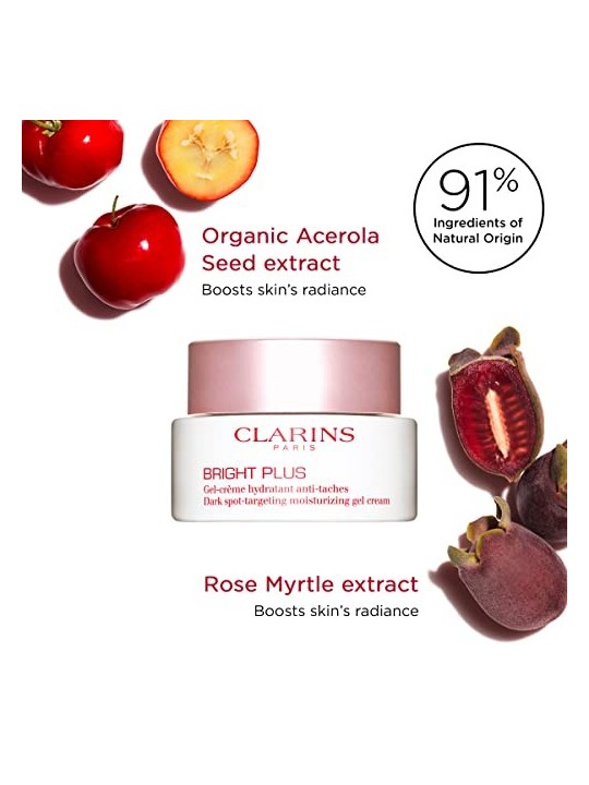 Clarins Crema gel idratante contro le macchie scure Bright Plus donna 30ml