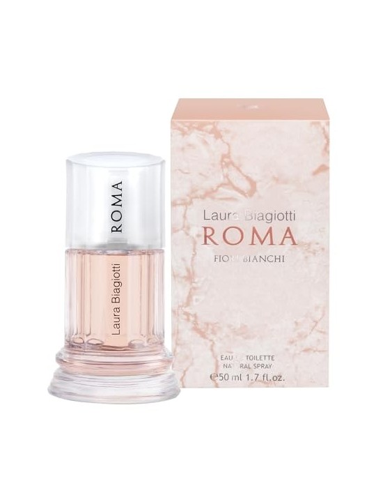 Profumo Laura Biagiotti Roma Fiori Bianchi 50ml per donna