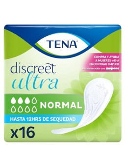Tena Lady Discreet Ultra Normal Incontinence Pads 16 units