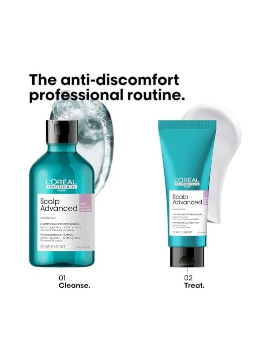 LOrï¿½ï¿½al Professionnel Succhietto Avanzato AntiDiscomfort Intenso per il Cuoio Capelluto donna 200ml