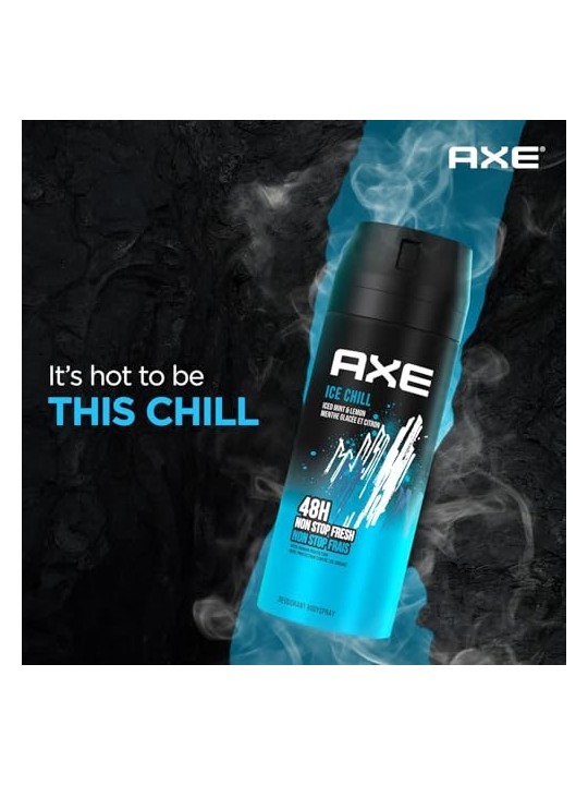 Axe Ice Chill Deodorante Menta Ghiacciata e Limone 150ml Spray per Uomo