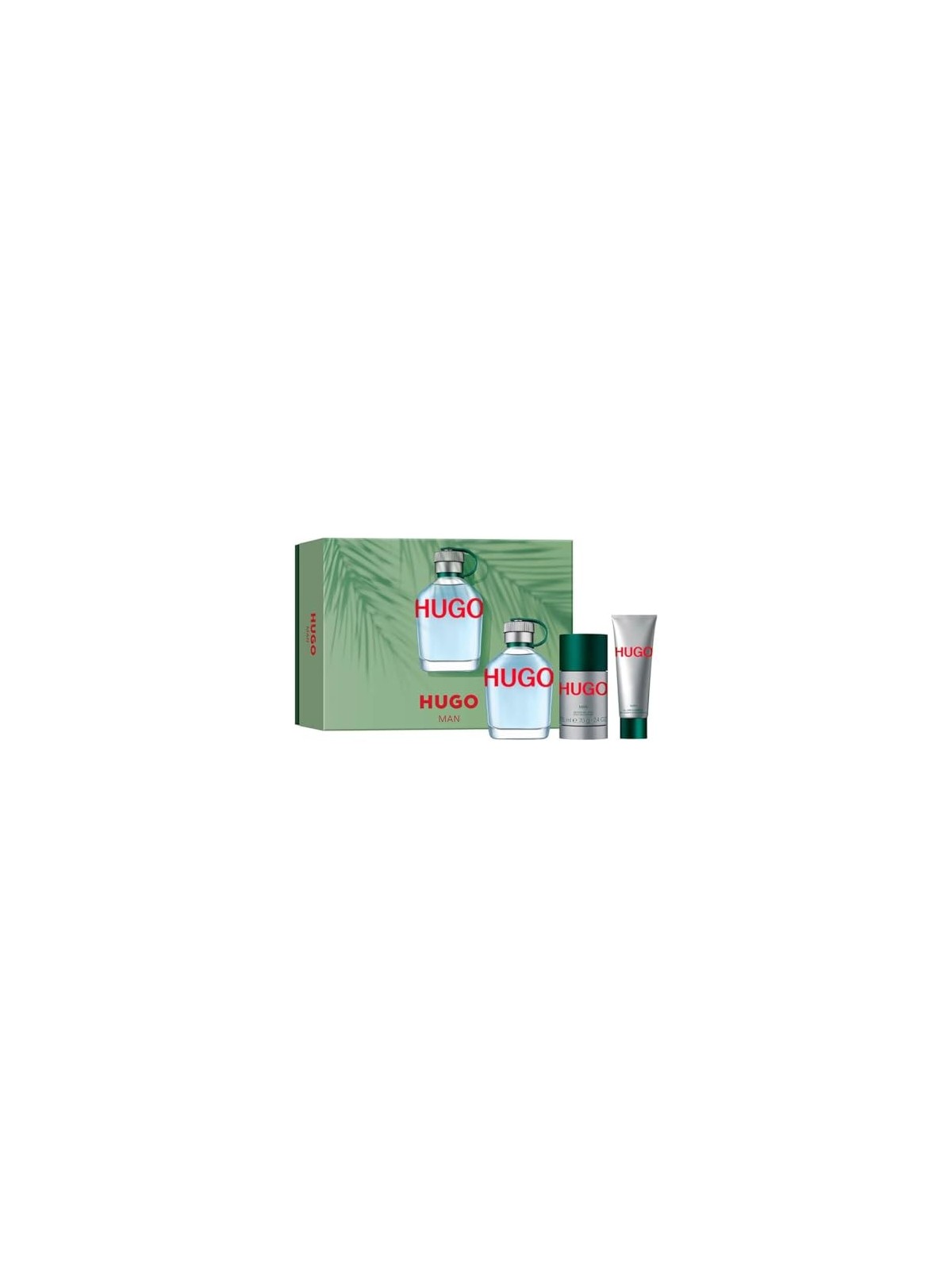 Hugo Boss Hugo Man Giftset 250ml eau de toilette Spray 125ml-Deo Stick 75ml-Shower Gel 50ml