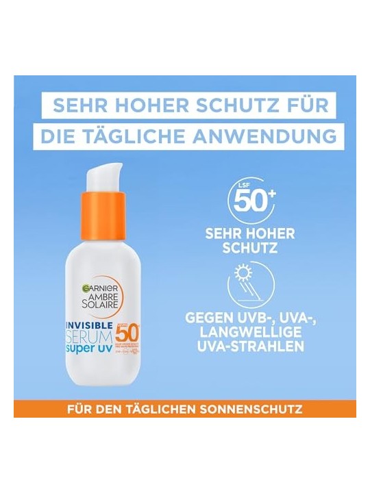 GARNIER Ambre Solaire Super UV Serum SPF 50 30ml