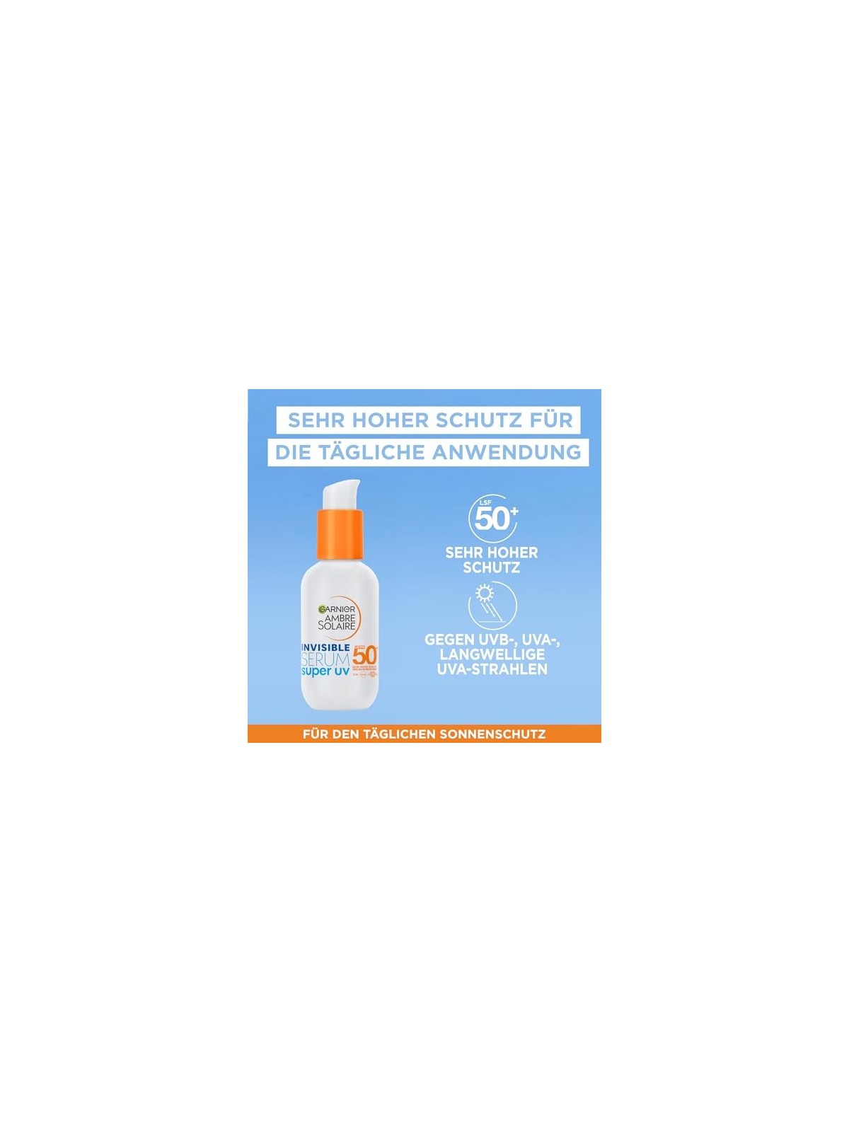 GARNIER Ambre Solaire Super UV Serum SPF 50 30ml