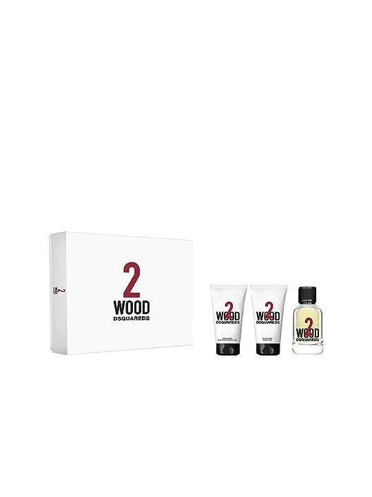 Dsquared2 2 WOOD set 3 pz unisex 3pz