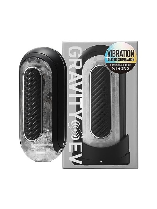 Masturbatore riutilizzabile TENGA Flip Zero Gravity Nero