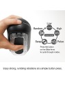 Masturbatore riutilizzabile TENGA Flip Zero Gravity Nero