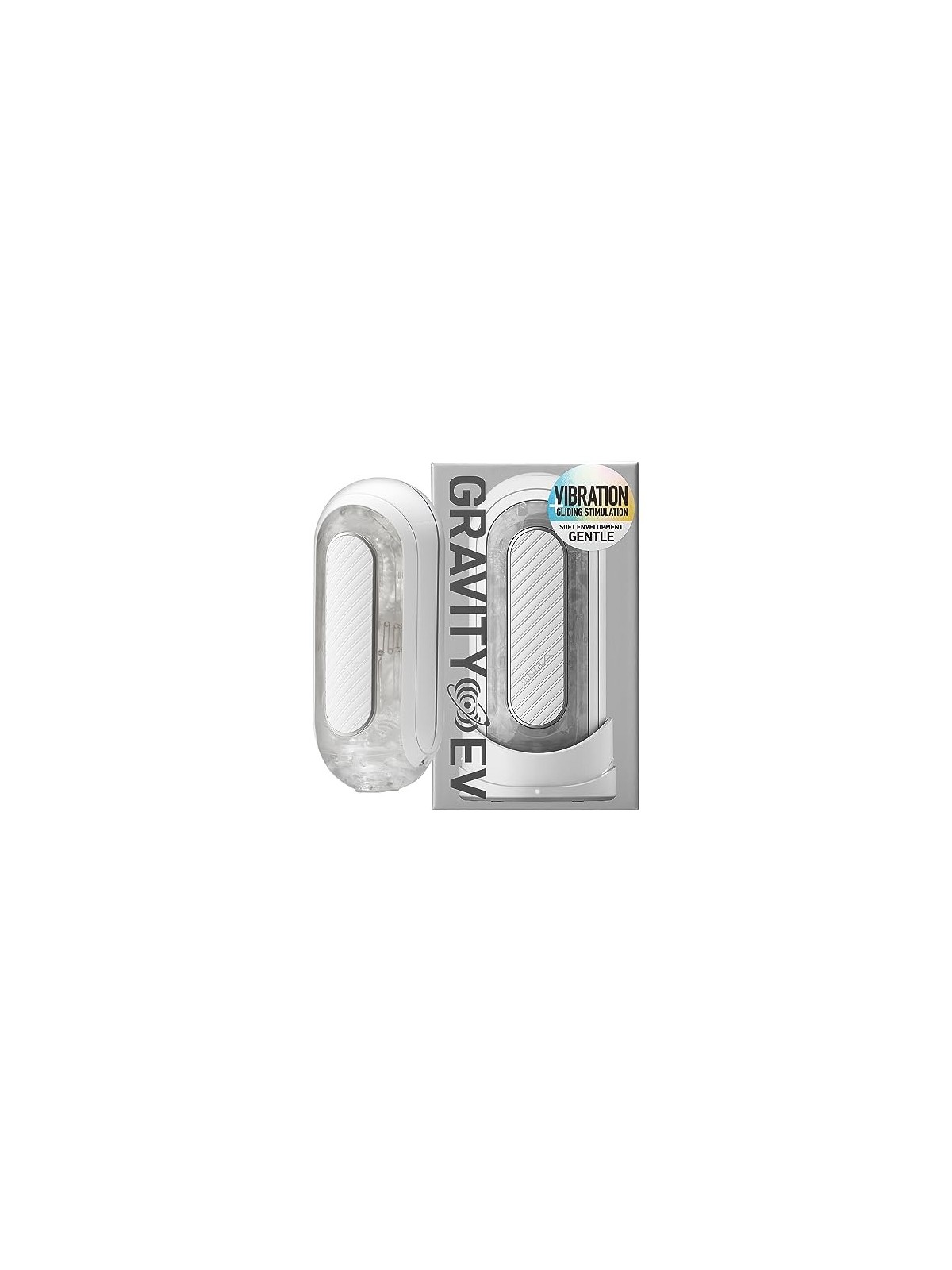 Masturbatore riutilizzabile TENGA Flip Zero Gravity Bianco