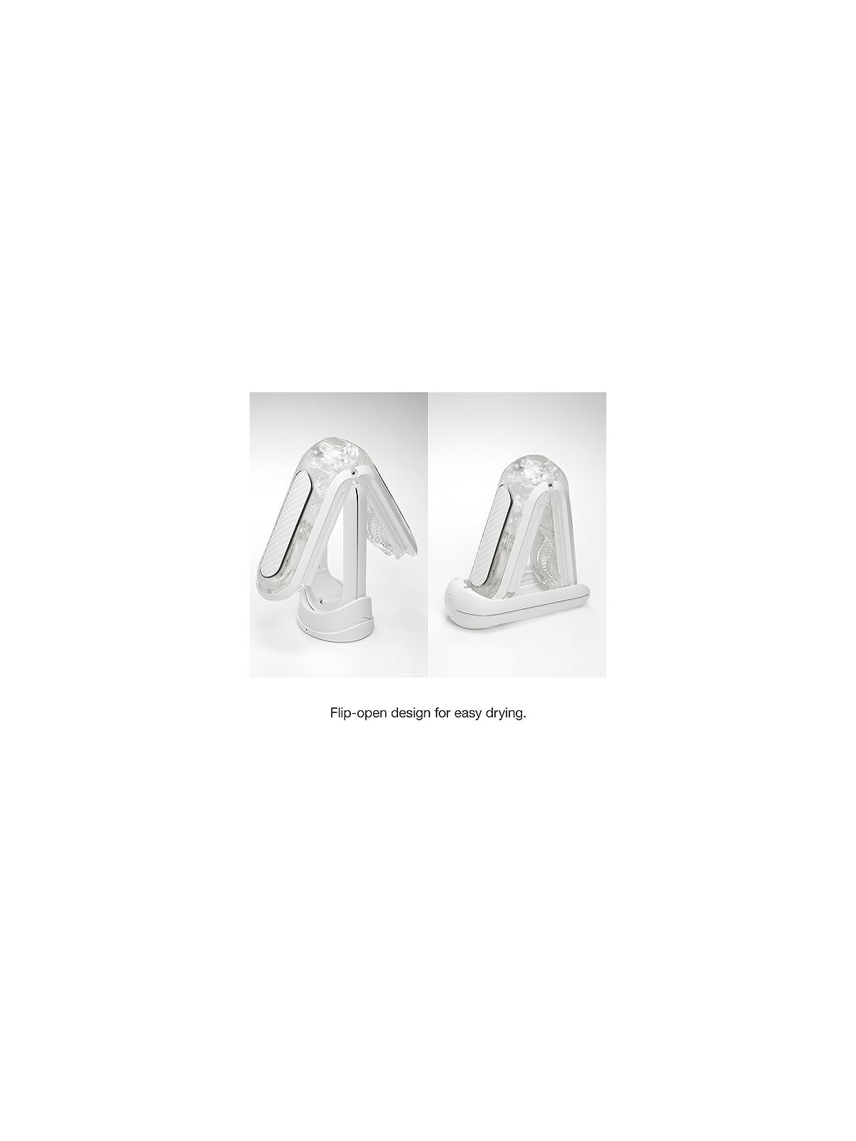 Masturbatore riutilizzabile TENGA Flip Zero Gravity Bianco