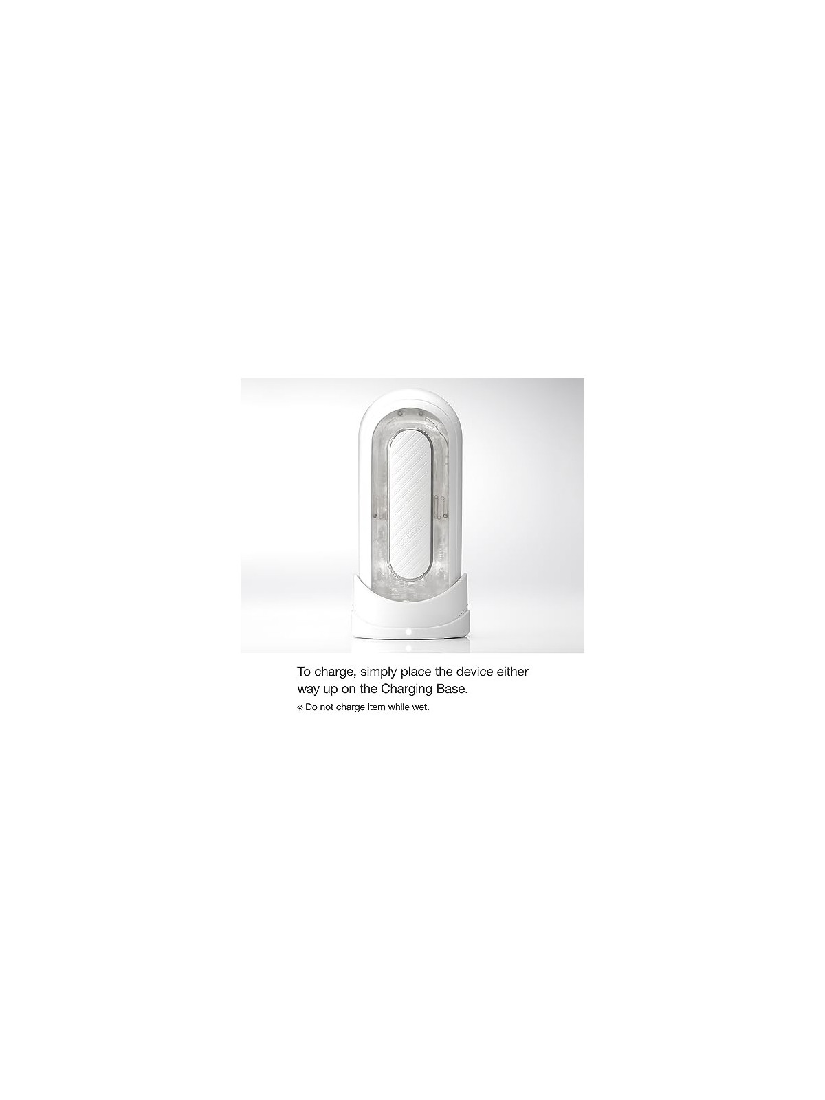 Masturbatore riutilizzabile TENGA Flip Zero Gravity Bianco