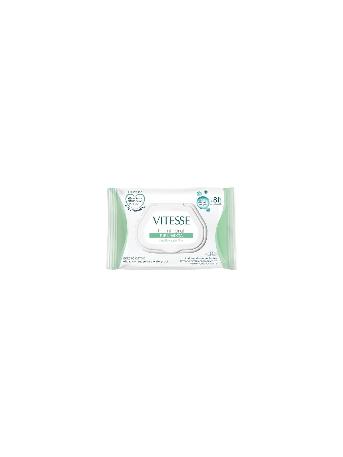 Vitesse TRIMINERAL PELLE MISTA salviette struccanti 25 unit 