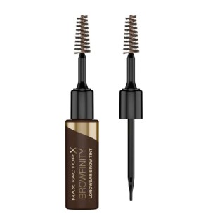 Max Factor Browfinity Longwear Brow Tint Mascara per sopracciglia 42 ml donna 001 Soft Brown