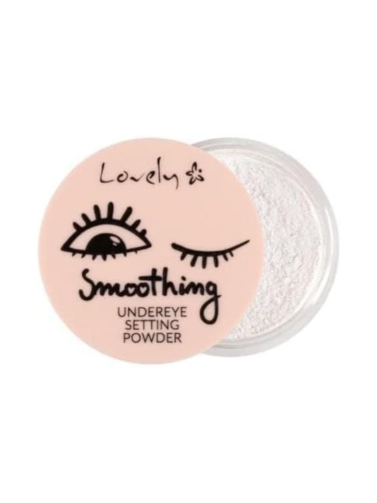 LOVELY Under Eye Smoothing setting Powder Correcting cipria leggera in polvere libera per gli occhi 3 g