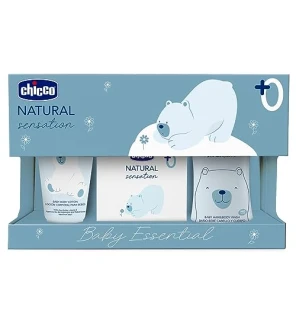 Chicco Natural Sensation Set da Bagno e Toilette 3 Pezzi Unisex