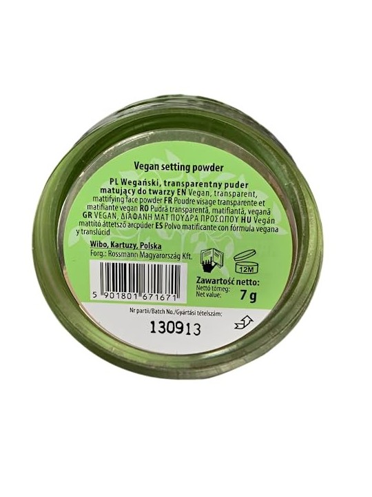 LOVELY Vegan Loose Powder cipria trasparente