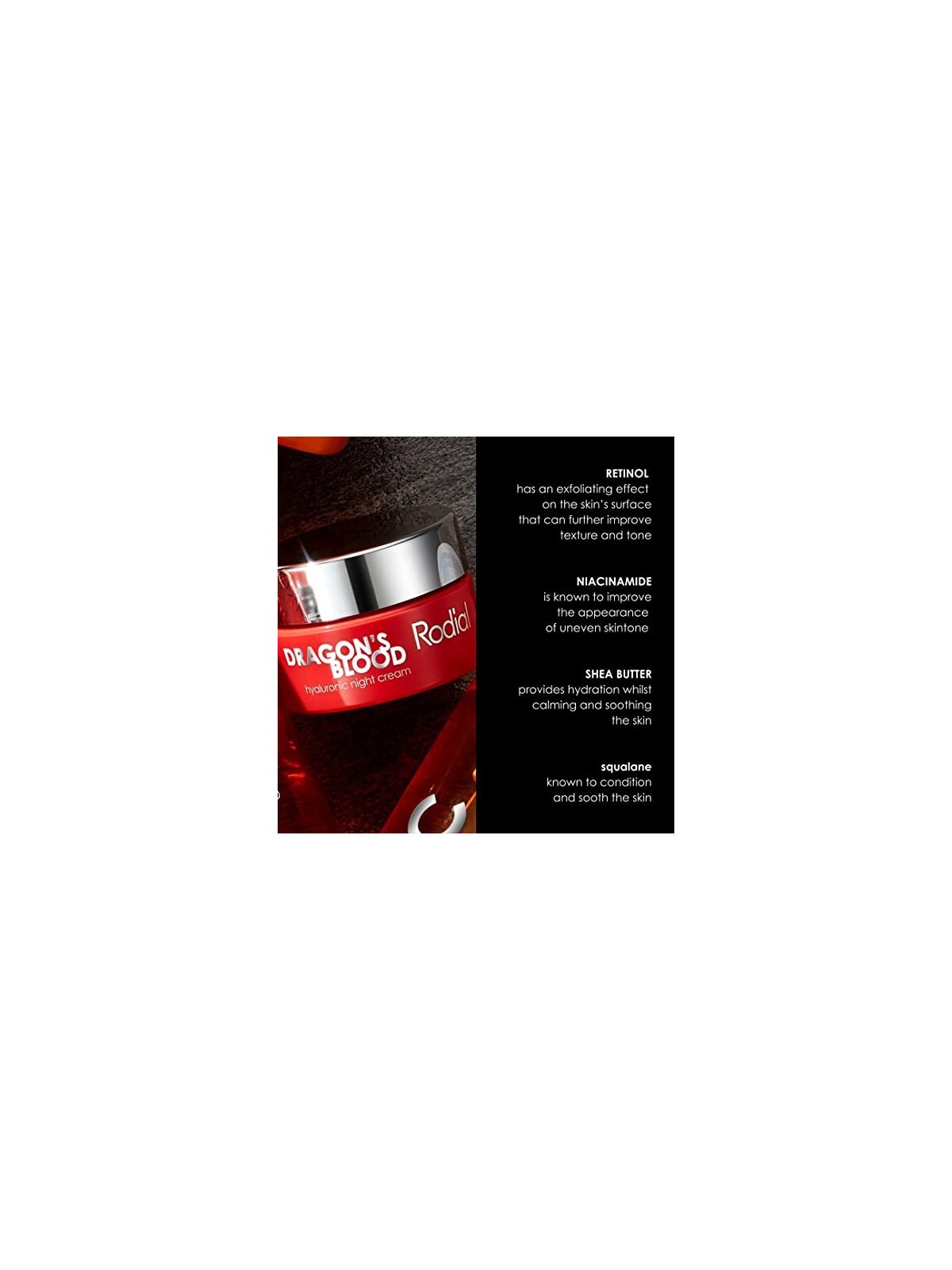 Rodial Dragon's Blood Hyaluronic Night Cream 10ml acquista 