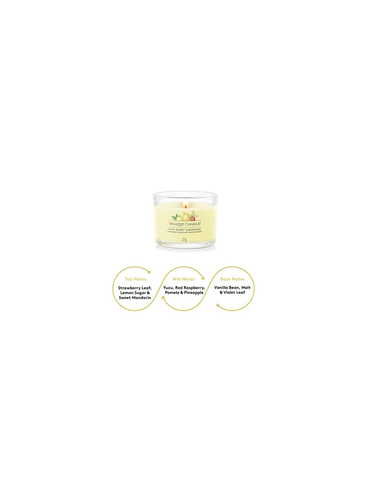 Yankee Candle Limonata Ghiacciata ai Frutti di Bosco