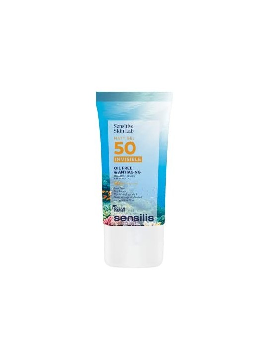 Sensilis MATT GEL INVISIBILE senza olio e antiet SPF50 40ml unisex