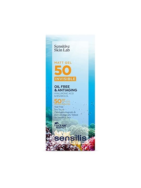 Sensilis MATT GEL INVISIBILE senza olio e antiet SPF50 40ml unisex
