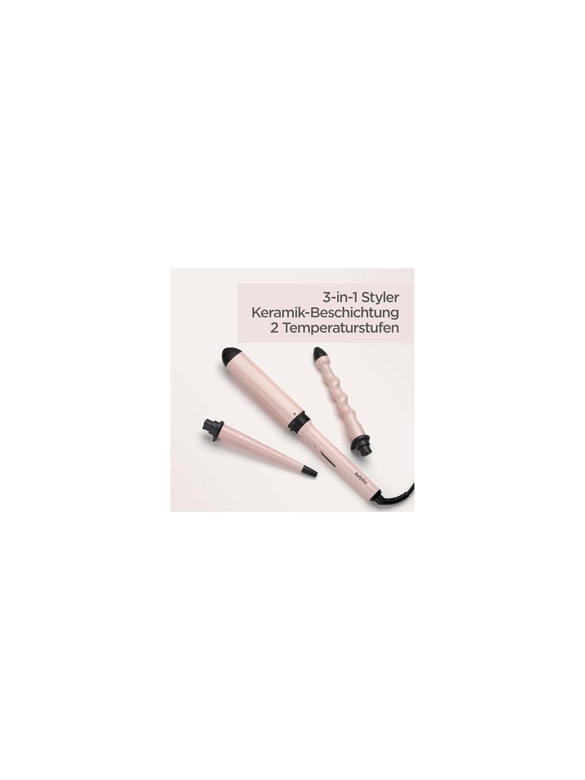 BaByliss PRO Ferro arricciacapelli multifunzione MS750E donna