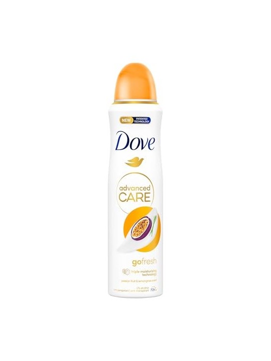 Deodorante Dove Passione Frutta e Lemongrass 72 ore donna