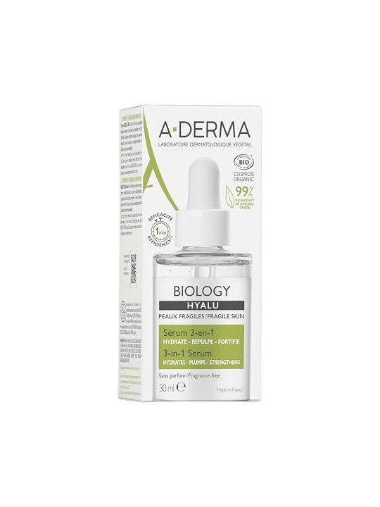 A-Derma Biology Hyalu 3-In-1 Serum 30ml