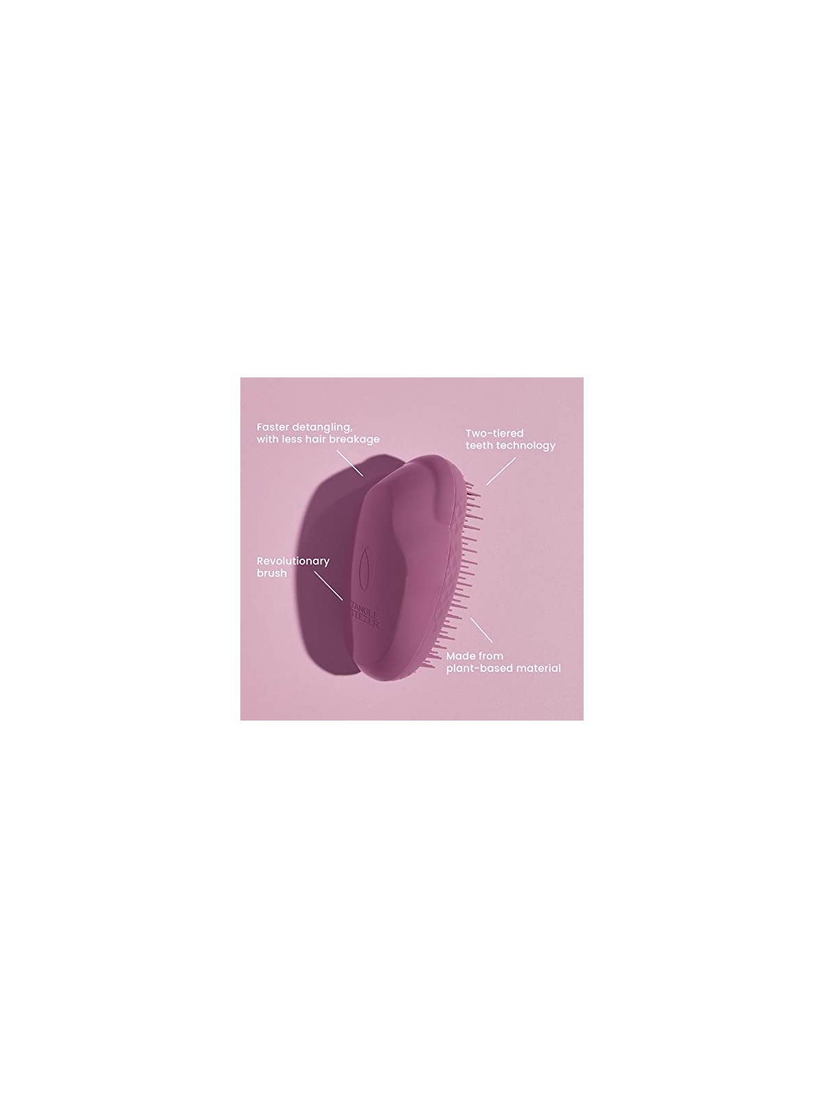 Tangle Teezer Originale The Eco Brush Earthy Purple Spazzola per capelli donna