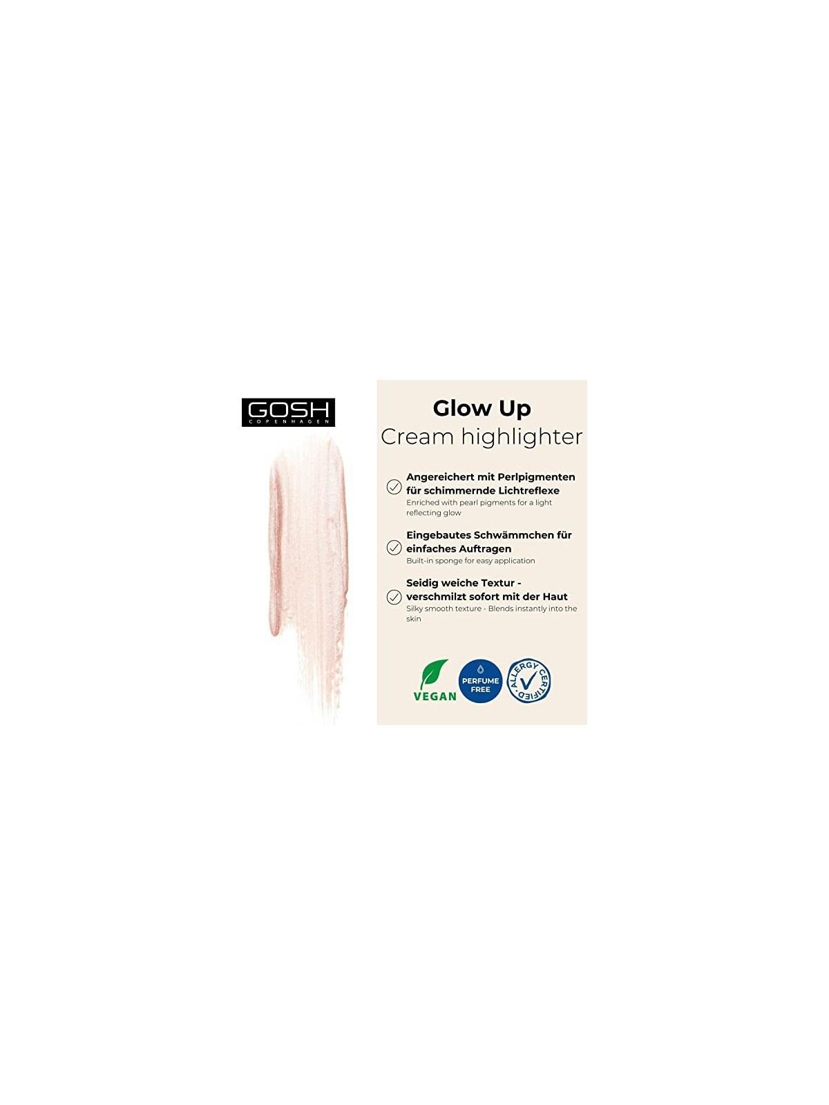 Gosh Glow Up 001 Pearl 14ml unisex