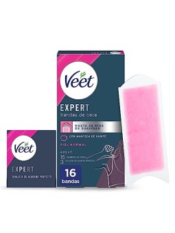 Veet EXPERT ASCELLE strisce depilatorie cera pelle normale 16 unit unisex