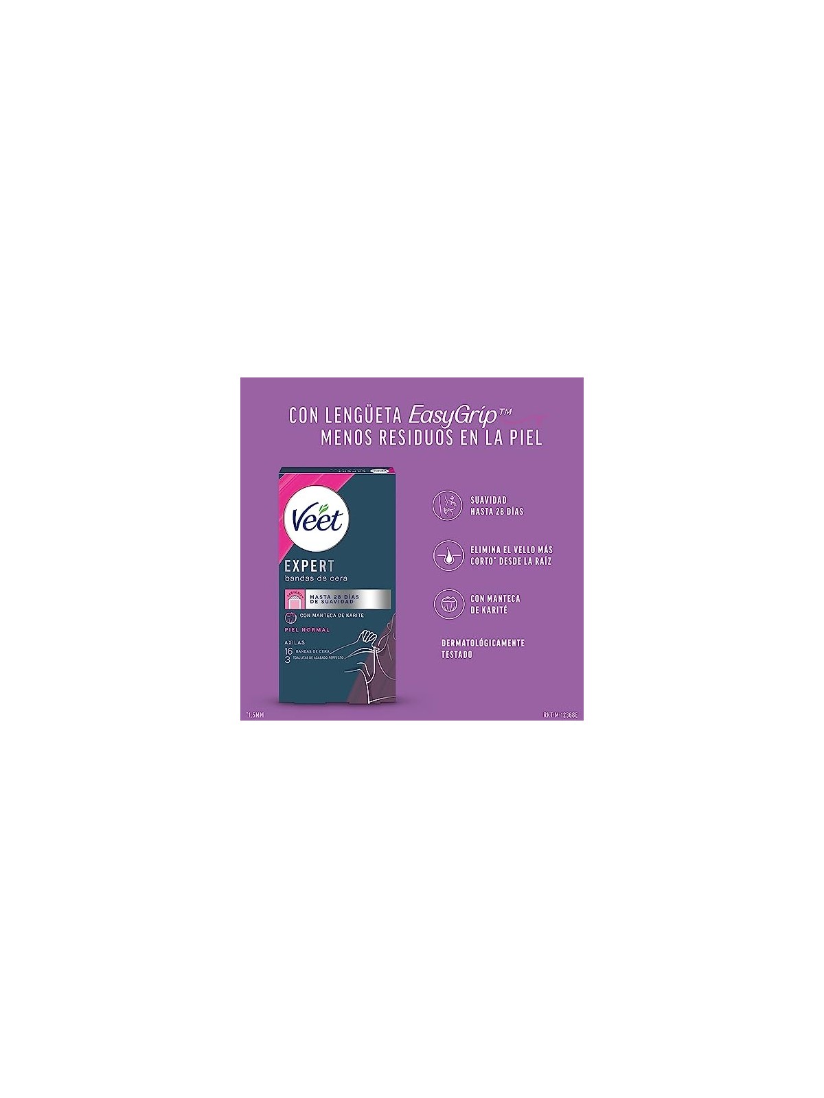 Veet EXPERT ASCELLE strisce depilatorie cera pelle normale 16 unit unisex