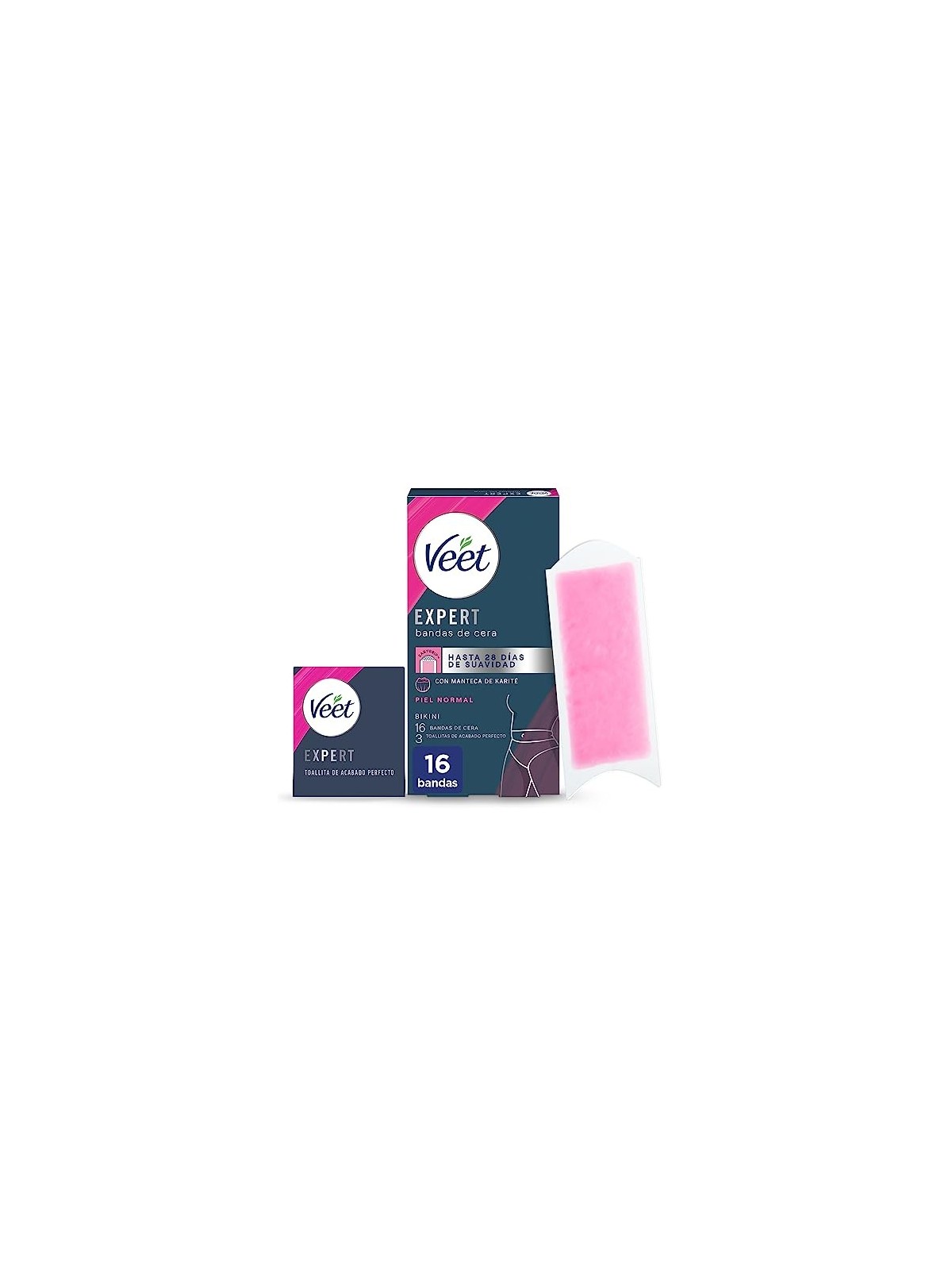 Veet EXPERT BIKINI depilatory wax strips for normal skin