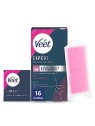 Veet EXPERT BIKINI depilatory wax strips for normal skin