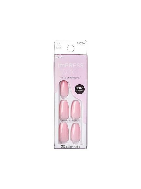 Kiss My Face ImPRESS Color MC Pink Dream Unghie 30 pz donna