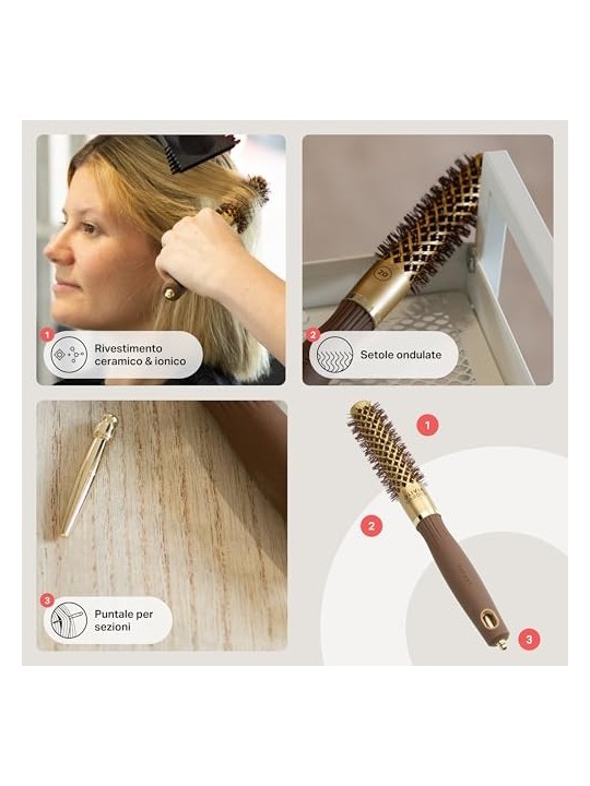 Expert Blowout Shine Hair Brush OLIVIA GARDEN