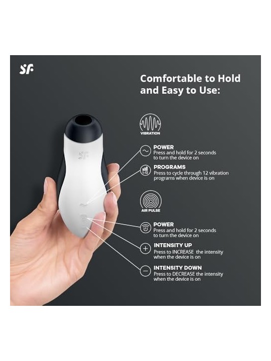 Satisfyer Orca Stimolatore e Vibratore Punto-G