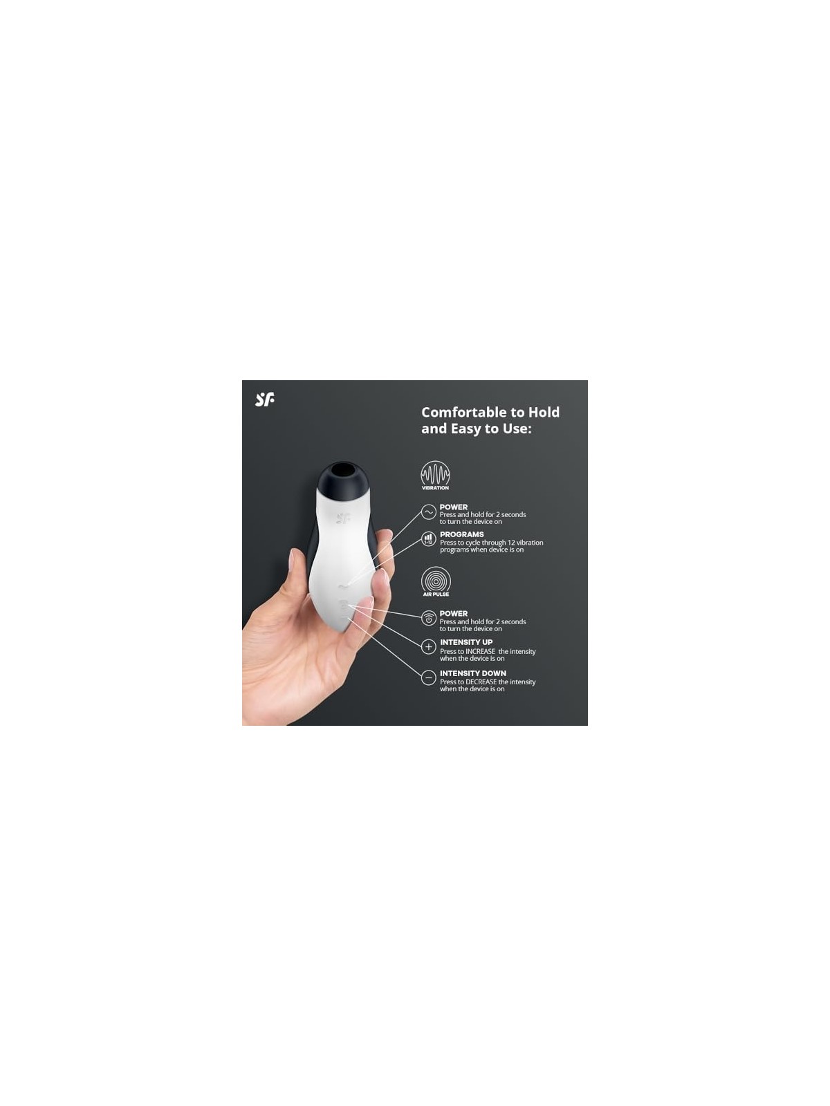 Satisfyer Orca Stimolatore e Vibratore Punto-G
