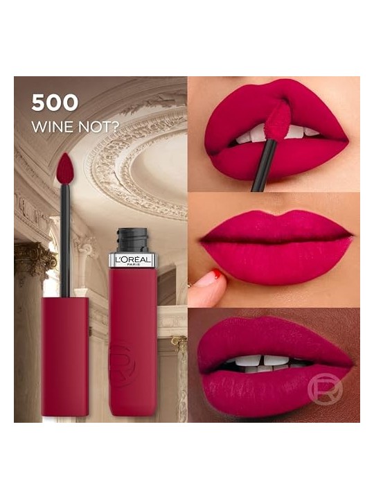 L'Orï¿½ï¿½al Paris Infaillible Matte Resistance Rossetto 5 ml 500 Wine Not