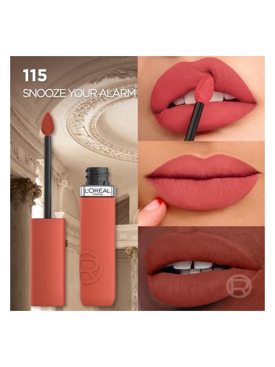 Rossetto liquido L'Orï¿½ï¿½al Paris INFAILLIBLE MATTE RESISTANCE 115 - snooze your wing 5ml