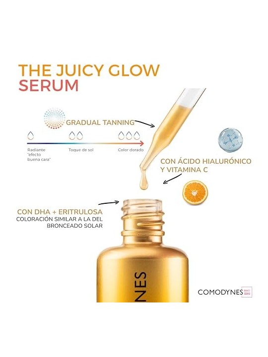 Comodynes THE JUICY GLOW siero autoabbronzante 30ml unisex