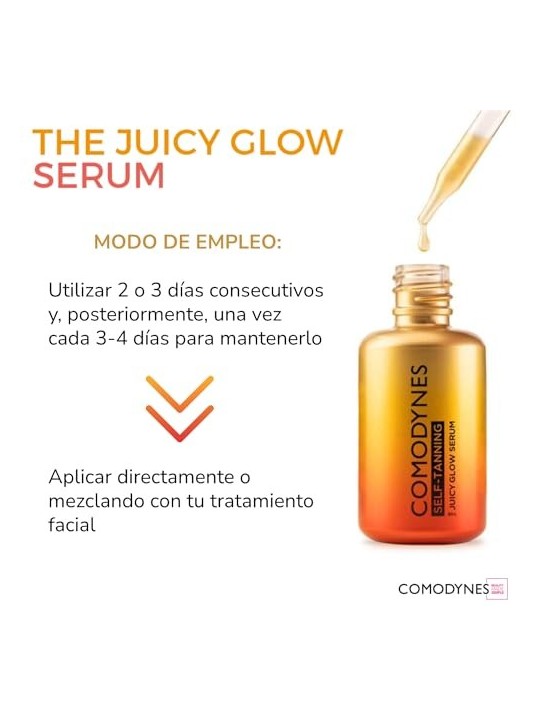 Comodynes THE JUICY GLOW siero autoabbronzante 30ml unisex