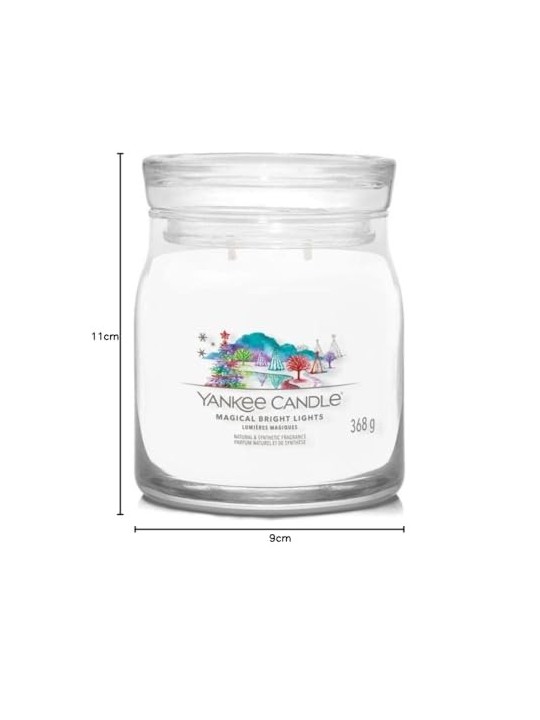 Candela Profumata Yankee Candle Luminose Luci Magiche