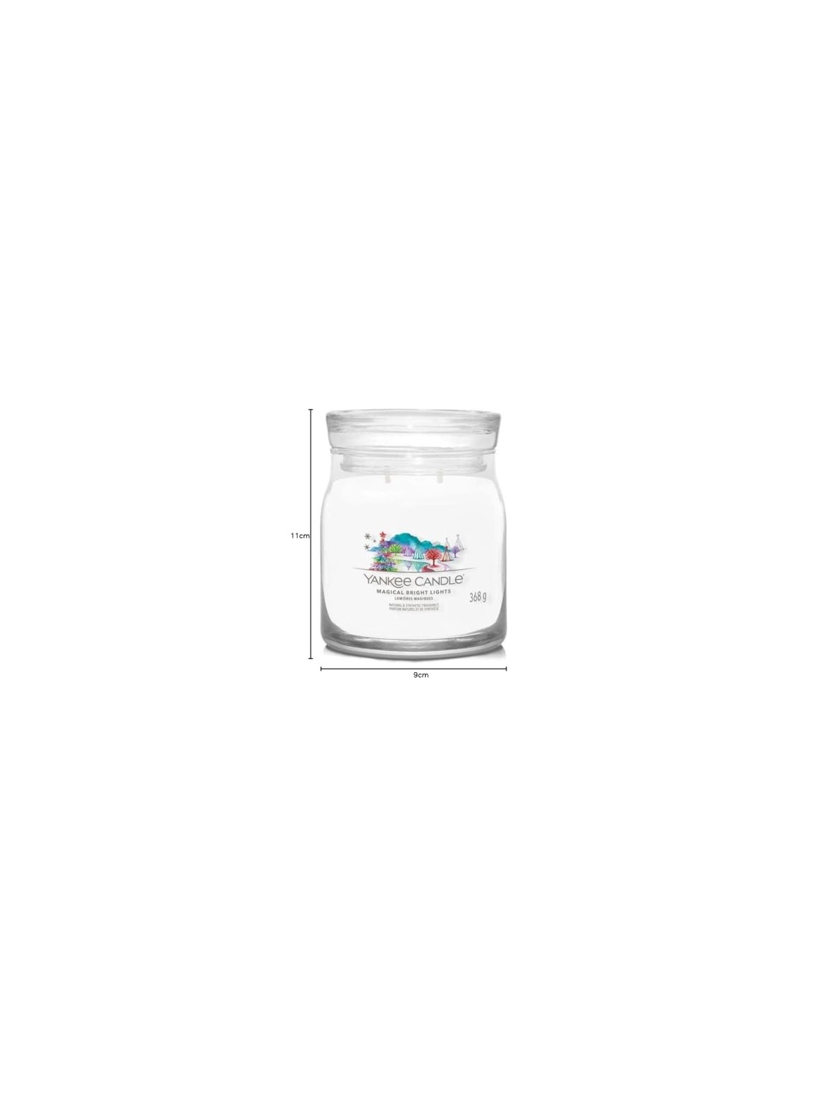 Candela Profumata Yankee Candle Luminose Luci Magiche