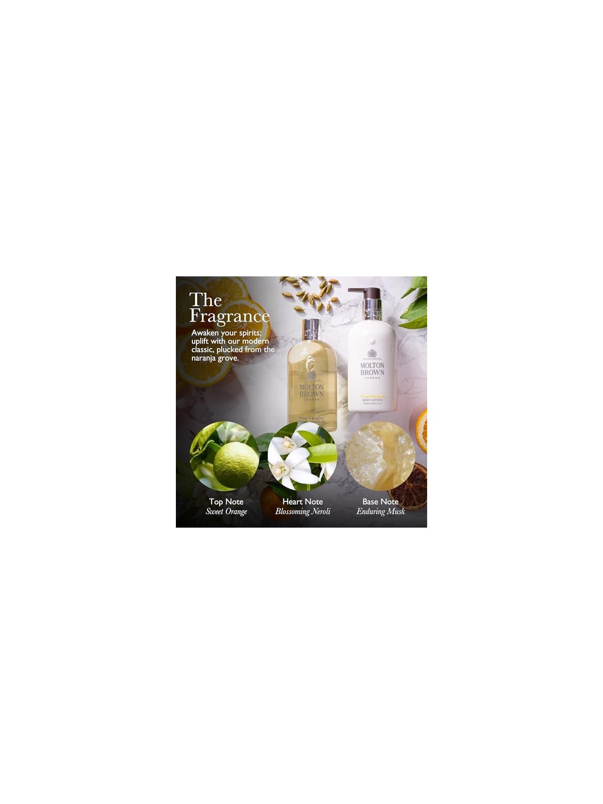 Molten Brown Orange & Bergamot Body Lotion 300ml acquista 