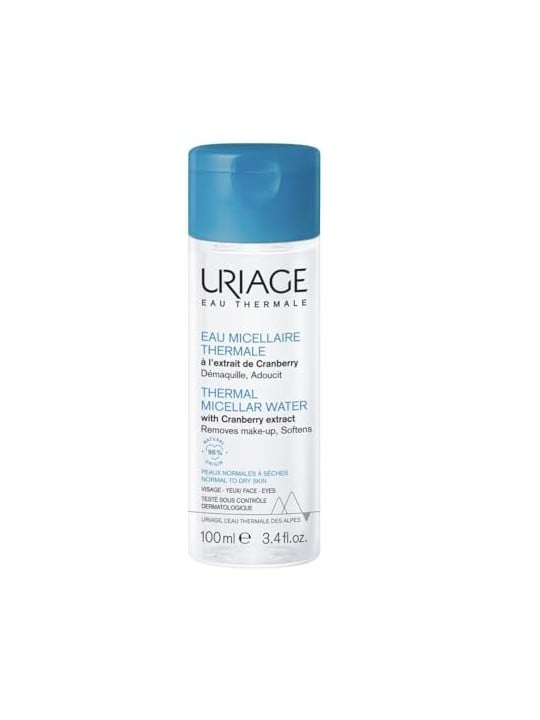 Uriage Thermal Micellar Water 100ml for Normal to Dry Skin