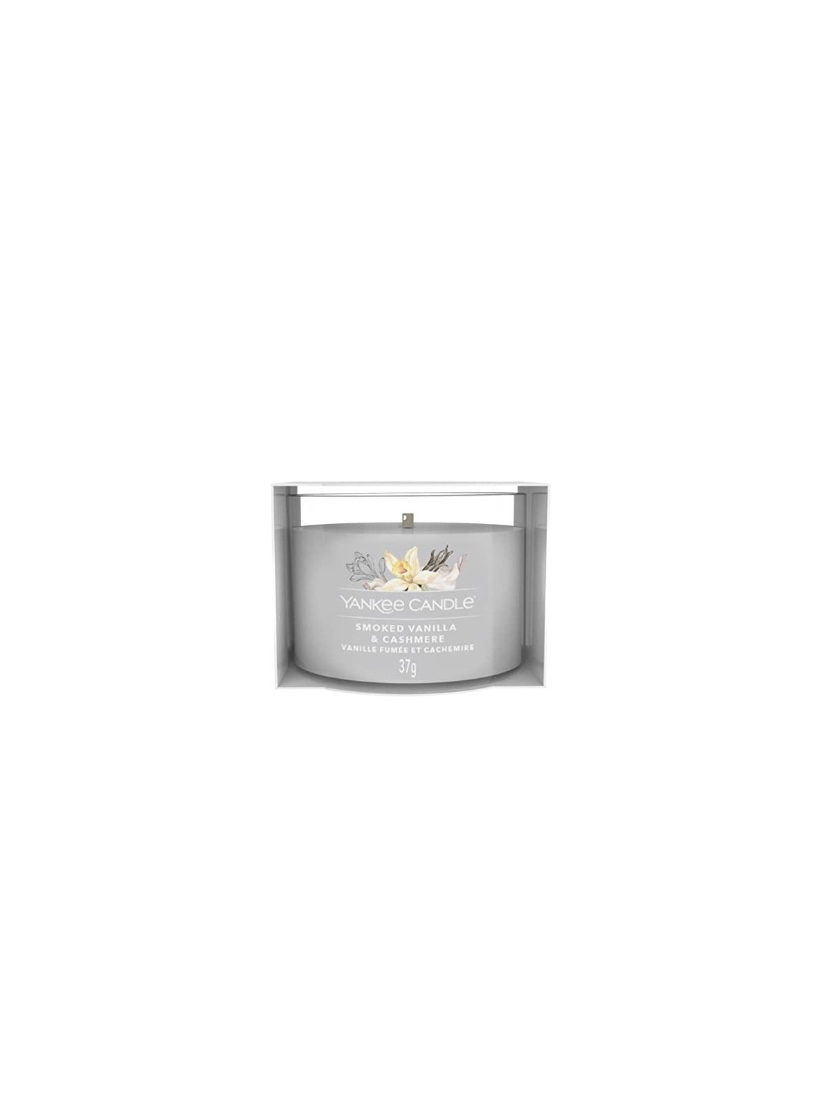 Yankee Candle Vaniglia Affumicata e Cashmere  vaniglia affumicata e cashmere   Candela Votiva in Vetro unisex 370g
