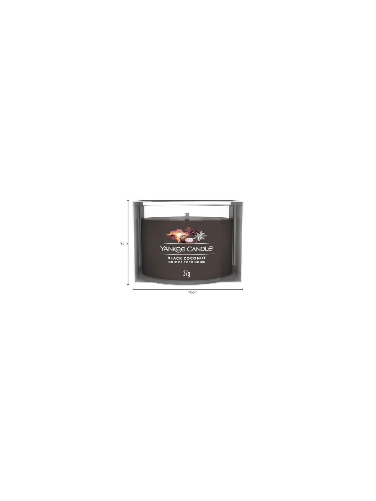 Yankee Candle Cocco Nero unisex 37 0g