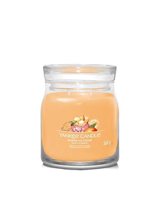 Yankee Candle Gelato al Mango Signature Candela Profumata unisex 368g