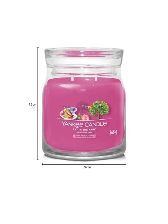 Yankee Candle Arte Nel Parco Candela Firma unisex umn v parku Candela profumata 368 0g