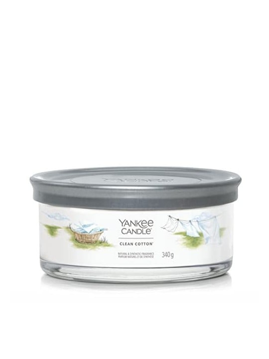 Yankee Candle Candela Tumbler Signature Cotone Pulito ist bavlna Vonn svka unisex 340g
