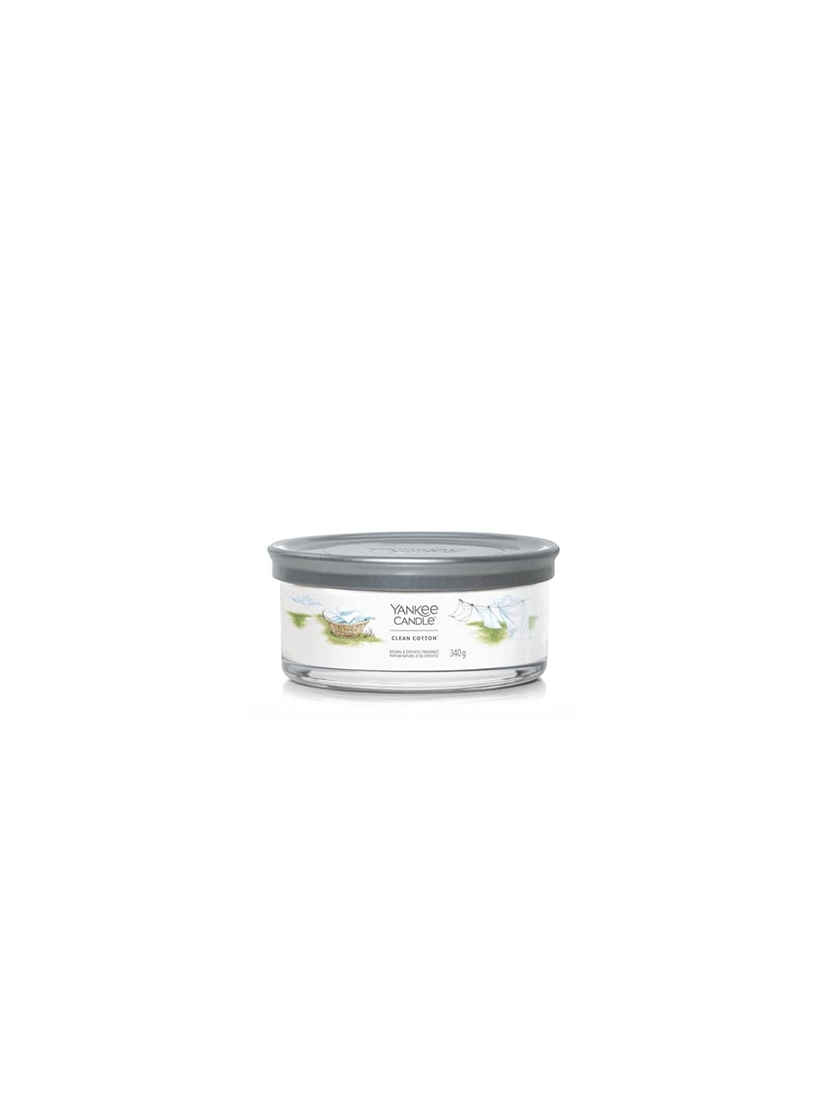 Yankee Candle Candela Tumbler Signature Cotone Pulito ist bavlna Vonn svka unisex 340g